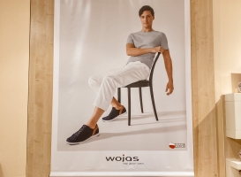Storefront's decorative elements for Wojas stores
